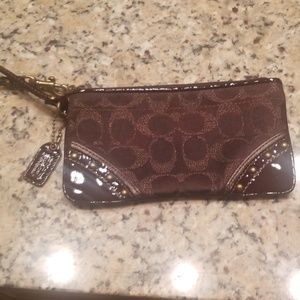 Coach wristlet